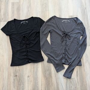 Front laced shirt bundle Aero Seriously Soft